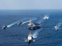 Japon destroyerleri, ABD uçak gemisine katılıyor