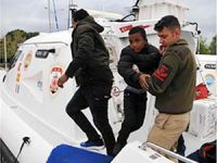 Çanakkale'de 28 kaçak göçmen kurtarıldı