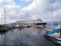 Mein Schiff 3, Kuşadası Ege Ports Limanı'ndan sonra Marmaris Limanı'na demir attı