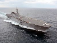 Japonya'nın en büyük savaş gemisi JS IZUMO, ABD savaş gemisine eşlik edecek