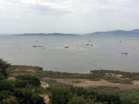 Balık yemi için denize 'kaçak çiftlik' kuran kişiler yakalandı