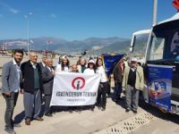 İSTE öğrencileri huzurevi sakinlerine tekne turu düzenledi