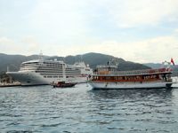 M/S Silver Muse Marmaris Limanı'na yanaştı