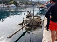 Antalya'nın Kaş İlçesi'nde bir tank, dalış turizmi için batırılacak