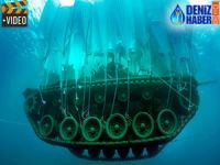 Batırılan tank, Güvercin Adası'na taşındı