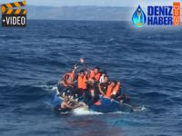 İspanya açıklarından yanan mülteci botunun görüntülerine ulaşıldı