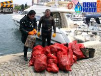 Çanakkale Yat Liman'nda temizlik yapıldı