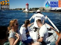 Dünyanın en kısa deniz rotasında asırlardır kayık seferleri yapılıyor