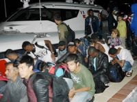 Çanakkale'de 47 kişi Midilli Adası'na geçmeye çalışırken yakalandı
