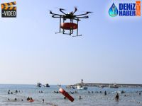 İstanbul'da plajlar drone'lara emanet