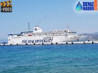 Piri Reis, Kuşadası Limanı'na demirledi