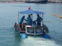 Alanya'da deniz 'Vasdettin' ile temizlendi