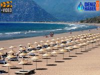 İztuzu Plajı gündüz turistlerin gece carettaların