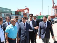 Vasip Şahin, Haydarpaşa Limanı'nı ziyaret etti