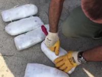 Mersin’de bir gemide 122 kilo 685 gram kokain ele geçirildi