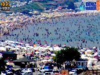 Sıcak hava ve nem Şile'de izdihama neden oldu