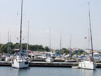 Setur Marina'daki yatlar demir aldı