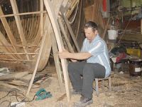 Trabzonlu usra 42 yıldır tekne yapıyor