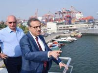 Ali İhsan Su, Uluslararası Limanı’nı denetledi