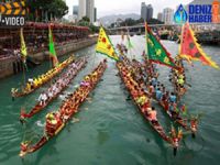 Hong Kong Dragon Tekne Festivali'nden renkli görüntüler