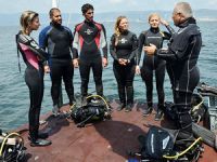 Gölcük'te arama kurtarma dalgıçları yetiştiriliyor