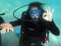 Engelliler Saros'ta tüplü sualtı dalışı yaptı