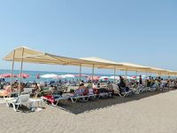 EKDAĞ Lara Plajı Sosyal Tesisleri'ne yoğun ilgi