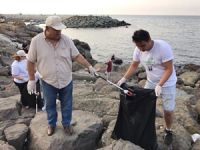 Trabzon'da sahil ve kıyı temizliği yapıldı