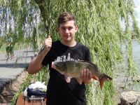 3 kiloluk balıkla yarışmanın birincisi oldu