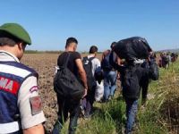 İzmir'de Midilli Adası'na geçmek isteyen 80 Suriyeli yakalandı