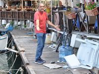 Girne Antik Limanı’nda çevre kirliliği artıyor