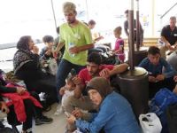 Çanakkale'de Sahil Güvenlik 39 kaçak göçmen yakaladı