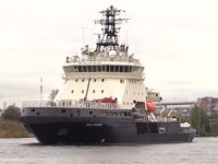 Buzkıran gemisi İlya Muromets, Baltık Denizi'nde denemelere başladı