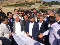 Milletvekilleri Kahta'da Sahil Yolu Projesi'ni inceledi