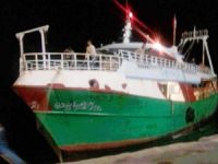 KKTC karasularını ihlal eden Mısır bandıralı gemiye el konuldu