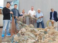 Denizler terk edilmiş av araçlarından temizlendi