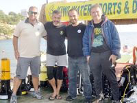 Dalgıçlar Kuşadası açıklarında uçak batığı buldu