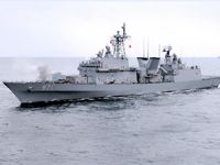 Güney Kore'nin Mısır'a hibe ettiği fırkateyn İskenderiye'ye ulaştı