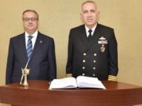 Güney Deniz Saha Komutanı Aydın Şirin, Vali Ali İhsan Su’yu ziyaret etti