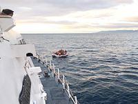 Ayvalık'ta 24 Suriyeli kaçak göçmen yakalandı