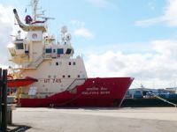 Açık deniz destek gemisi MALAVIYA SEVEN Hindistan'a dönmeyi bekliyor