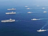 ABD’nin üç uçak gemisi Kore Yarımadası’nın sularına girdi