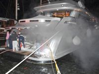 "Meya Meya" adlı lüks yatta yangın çıktı!