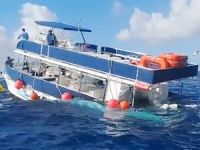 ‘Mazu’ isimli tekne Cozumel Adası açıklarında battı!