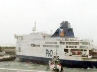 313 yolcusu olan M/S Pride Of Kent Fransa'da karaya oturdu