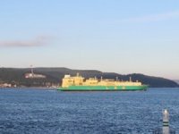 'M/T LNG Bonny II' Çanakkale Boğazı'ndan geçti