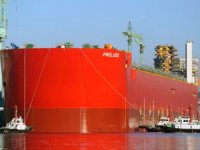 Dev doğal gaz platformu Prelude, Avustralya açıklarında çalışmalara başlıyor