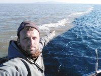 Saros Körfezi'nde denizin rengi kahverengiye büründü