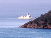 Türk savaş gemisi, Kardak'ta konuşlandı