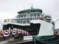 Washington Eyaleti, yeni feribotu için isim verme töreni düzenledi